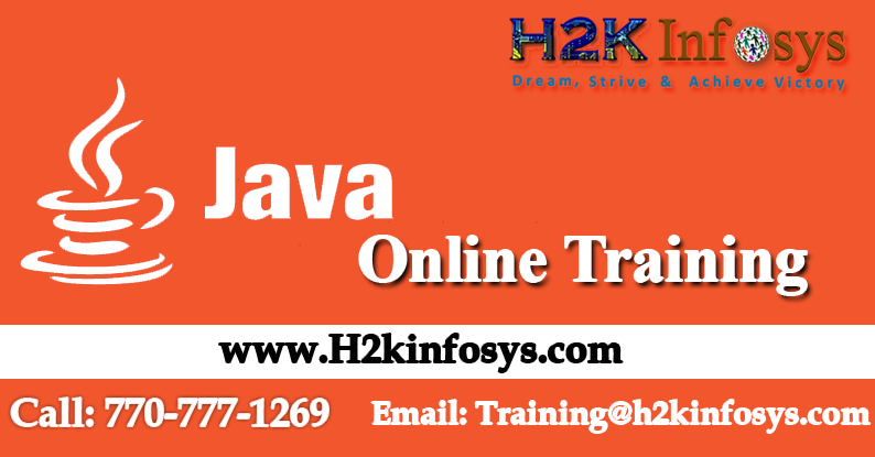 Java Online Training Course by H2KInfosys Java Online Training Course by H2KInfosys