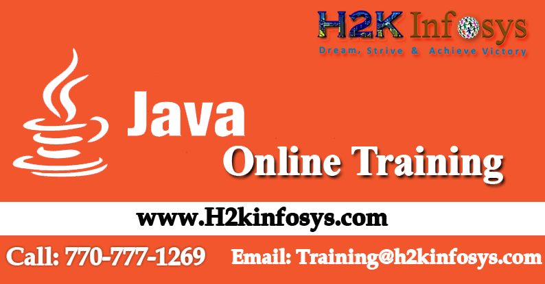 Java Online Training Course by H2KInfosys