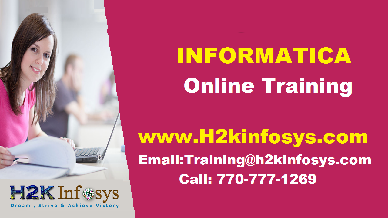 Real Time Project Based Informatica Training Real Time Project Based Informatica Training