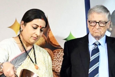 Bill Gates to Offer Key Advice to Smriti Irani Bill Gates to Offer Key Advice to Smriti Irani