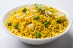 poha nutritional value per 100g, poha vs oats, why eating poha everyday in breakfast is good for health, Poha