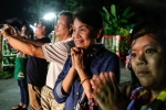 Rescued, Thai Cave, four boys rescued from flooded thai cave, Thai cave