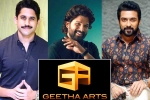 Naga Chaitanya, Geetha Arts, geetha arts to announce three pan indian films, Allu aravind