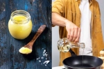 Ghee Vs Coconut Oil comparison, Ghee Vs Coconut Oil comparison, ghee or coconut oil which is healthier for cooking, High temperatures