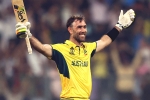 Glenn Maxwell new updates, Glenn Maxwell double ton, glenn maxwell scripts history in icc world cup 2023, David warner