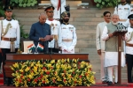 prime minister of India, narendra modi, narendra modi begins his second term as india s prime minister, Pranab mukherjee