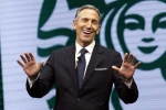 Howard Schultz, Presidential Ambitions, starbucks chairman steps down giving rise to speculations of presidential ambitions, J c penney