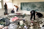 UNRWA base camp, Israel war latest news, israel strike on school dozens killed, Tracing