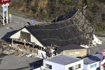 Japan Earthquake breaking updates, Japan Earthquake breaking, japan hit by 155 earthquakes in a day 12 killed, Earthquake
