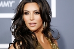 Kim Kardashian, Kim Kardashian swimsuit, kim kardashian sizzles in a wet swimsuit, Flat stomach