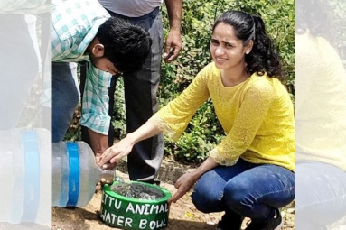 Meet Durga Sura, an NRI Striving to Serve Water for Stray Animals and Birds This Harsh Summer