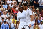 Wimbledon Mixed Doubles, serena williams in Wimbledon Mixed Doubles Race, andy murray and serena williams knocked out of wimbledon mixed doubles race, Andy murray