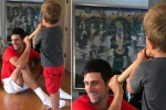 Novak Djokovic a Devotee of Lord Krishna, Novak Djokovic, is tennis star novak djokovic a devotee of lord krishna this viral pic with his kids is a proof, Roger federer