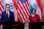 Nirmala Sitharaman, FDI policy, us seeks further relaxation in india fdi policy, India u s ties
