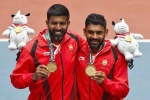 Men's Doubles, Asian Games 2018, asian games 2018 rohan bopanna divij sharan clinch men s doubles gold in tennis, Asian games 2018