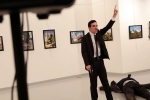 ambassador shot dead, photo exhibition in Ankara, russian ambassador to turkey shot dead in ankara, Andrei