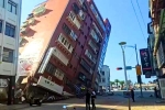 Taiwan Earthquake breaking, Taiwan Earthquake dead, taiwan earthquake 1000 injured, Rescue