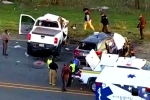 Texas Road accident breaking, Texas Road accident, texas road accident six telugu people dead, Andhra pradesh