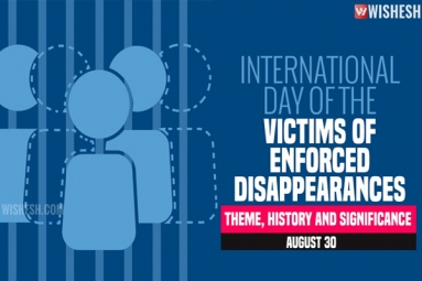 Significance of International Day of the Victims of Enforced Disappearances