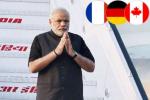 Modi Stephen Harper Canada, Narendra Modi leaving France, indian premier leaves for france germany canada, Hannover messe Modi Stephen Harper Canada, Narendra Modi leaving France, indian premier leaves for france germany canada, Hannover messe