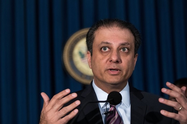 Preet Bharara meets Trump, agrees to stay on as US attorney
