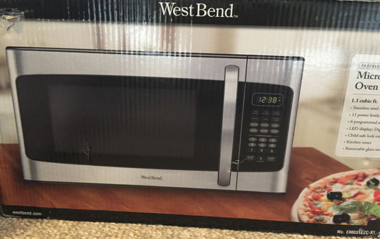 Brand New West Bend Stainless Steel Microwave...