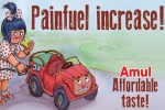 prices spike, Amul, amul back at it again with a witty tagline for increased petrol prices, Petrol price prices spike, Amul, amul back at it again with a witty tagline for increased petrol prices, Petrol price