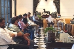 Tollywood breaking updates, Chiranjeevi latest updates, chiranjeevi chairs a crucial meeting at his home, Tollywood updates