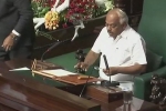 Speaker, Karnataka Floor Test, karnataka floor test update congress leader k r ramesh kumar elected as speaker, High command