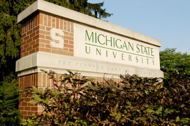 Michigan State University suspends women’s gymnastics coach