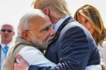 Donald Trump, Donald Trump, pm modi welcome us president trump at ahmedabad, Red carpet
