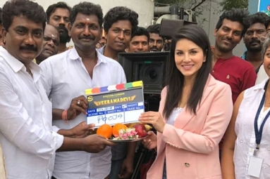 Sunny Leone&rsquo;s Veeramdevi Starts Rolling