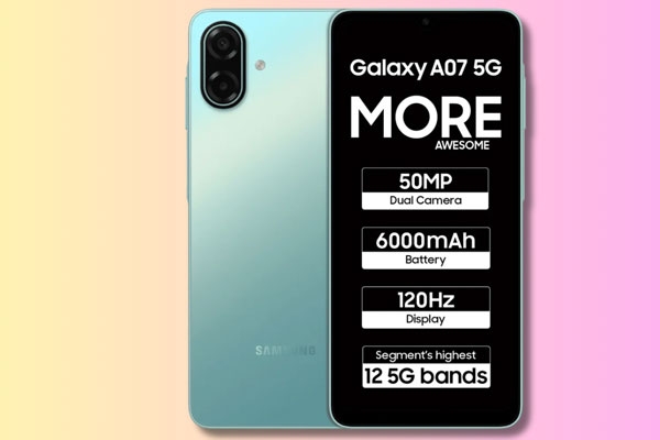 Samsung Galaxy A07 5G Launched in India